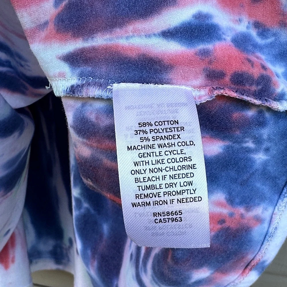 Tucker + Tate Tie-Dye Dress - Red and Blue - Picture 3 of 5